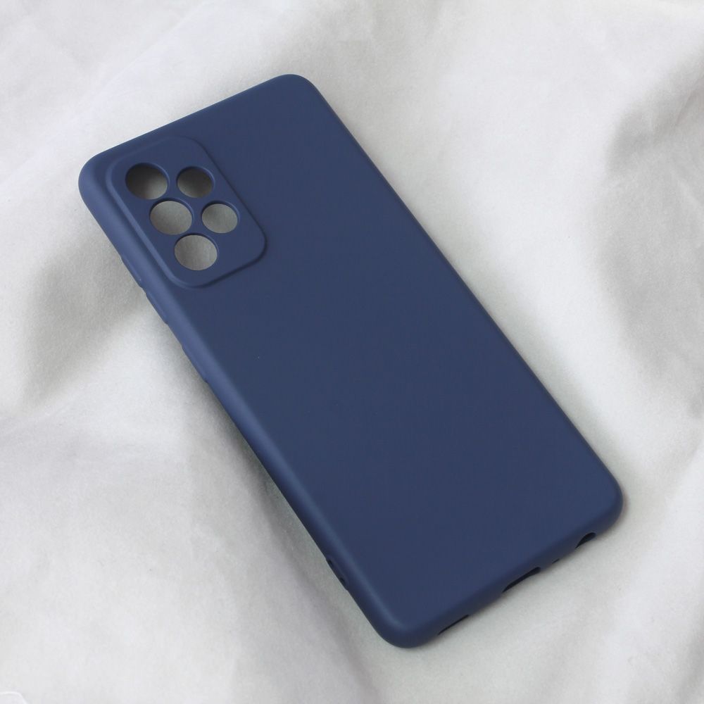 Maska za Samsung Galaxy A52s 5G — Teracell Soft Velvet, plava