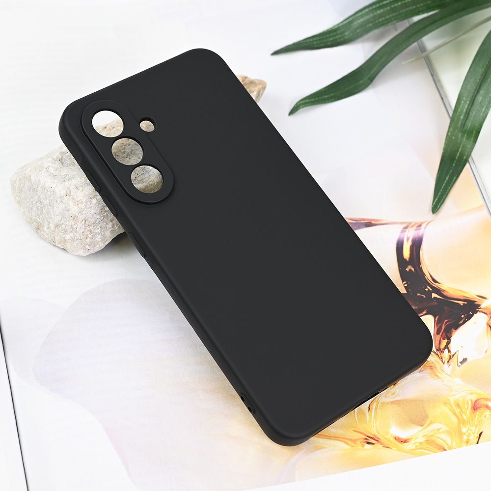 Maska za Samsung Galaxy A56 5G — Teracell Soft Velvet, crna