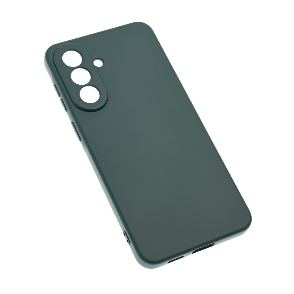 Maska za Samsung Galaxy A57 5G — Teracell Soft Velvet, tamno zelena