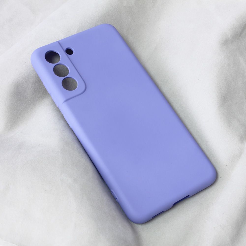 Maska za Samsung Galaxy S21 FE — Teracell Soft Velvet, ljubicasta