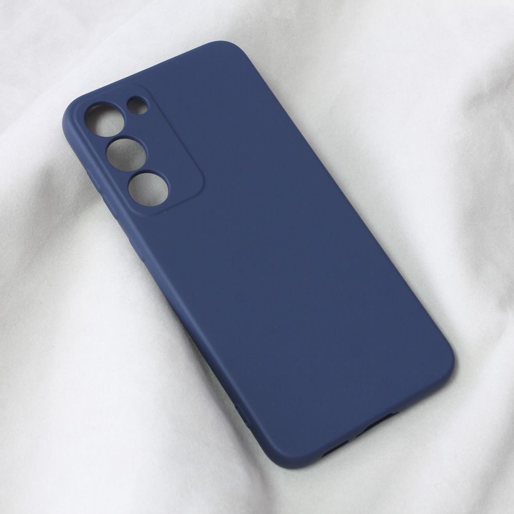 Maska za Samsung Galaxy S23 Plus — Teracell Soft Velvet, tamno plava