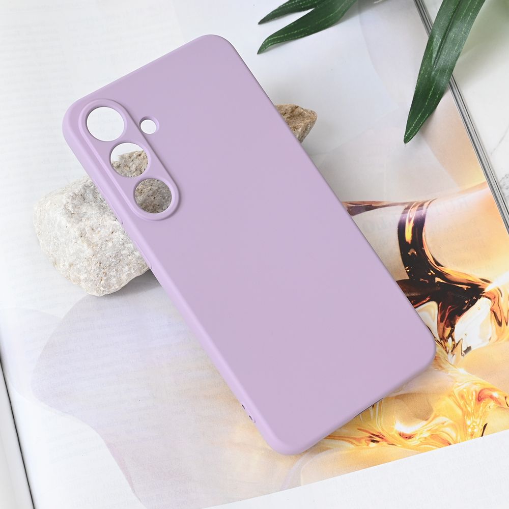 Maska za Samsung Galaxy S25 Plus — Teracell Soft Velvet, ljubicasta