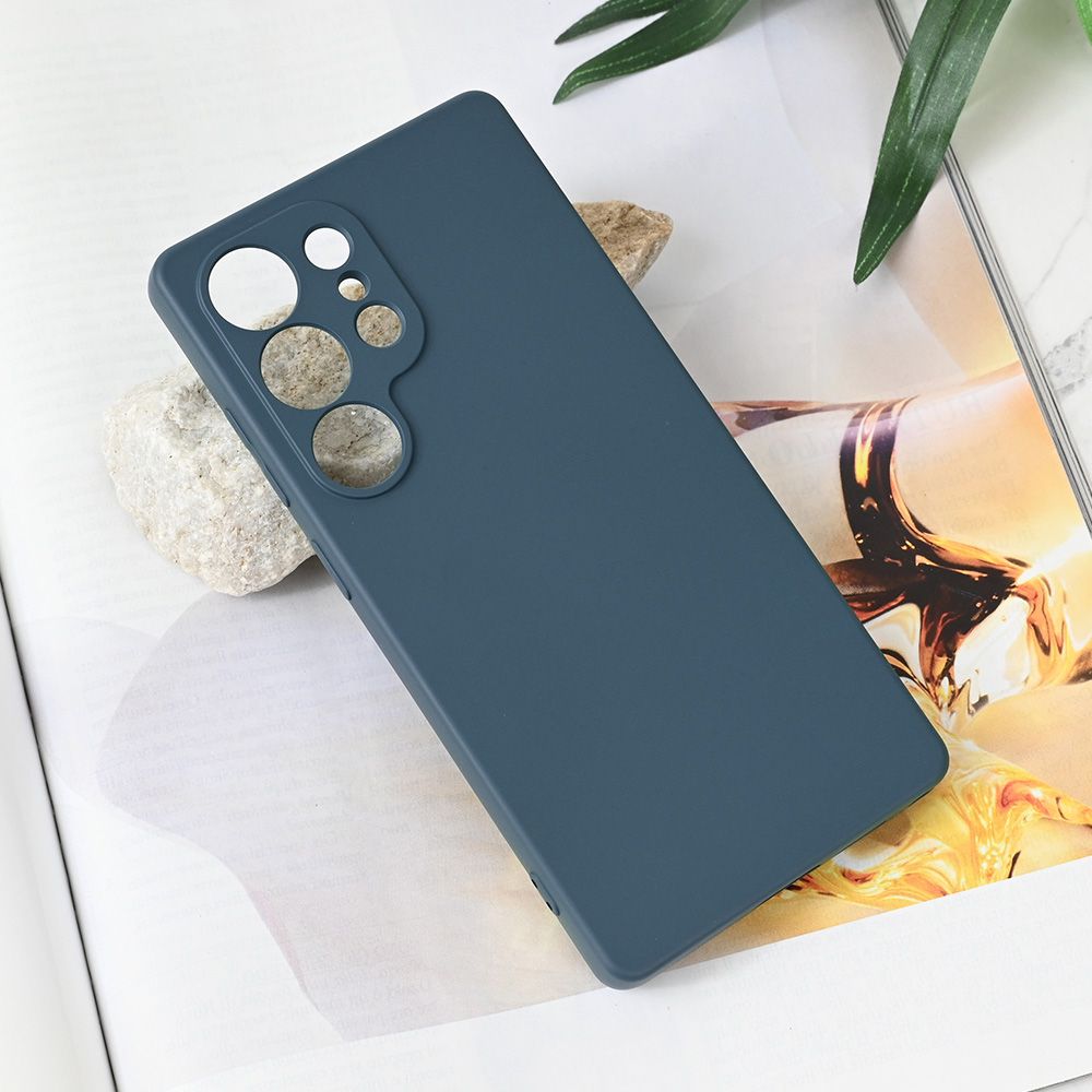 Maska za Samsung Galaxy S25 Ultra — Teracell Soft Velvet, plava