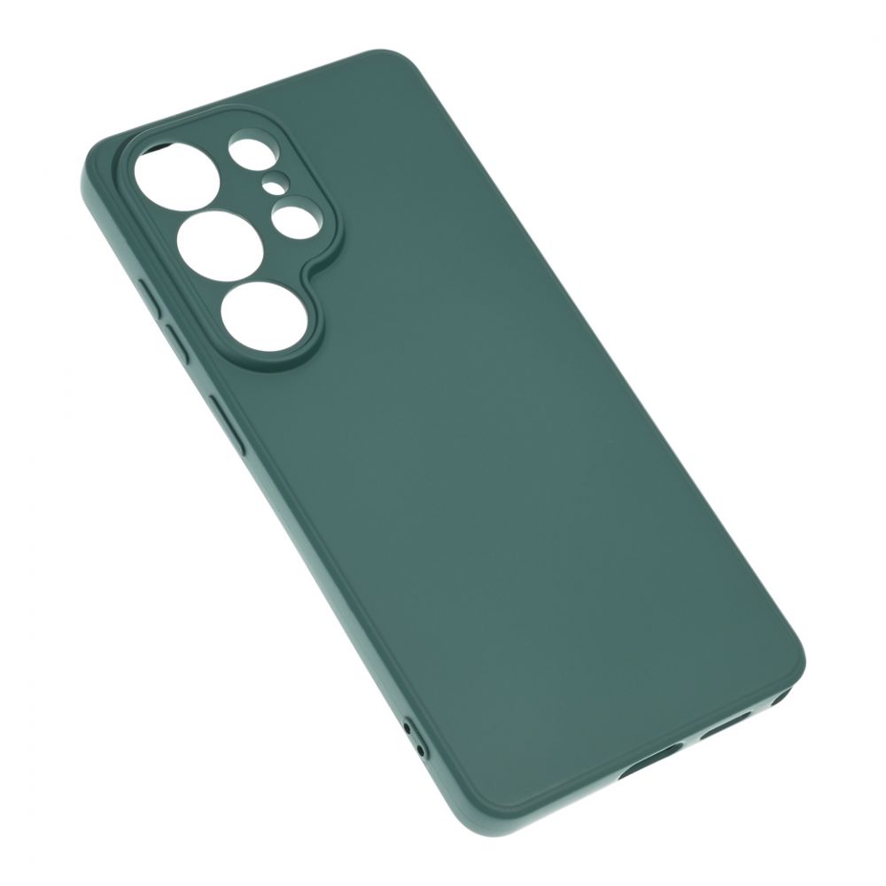 Maska za Samsung Galaxy S26 Ultra — Teracell Soft Velvet, tamno zelena
