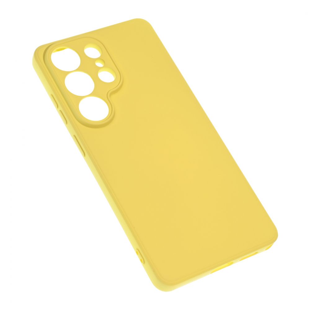 Maska za Samsung Galaxy S26 Ultra — Teracell Soft Velvet, zuta