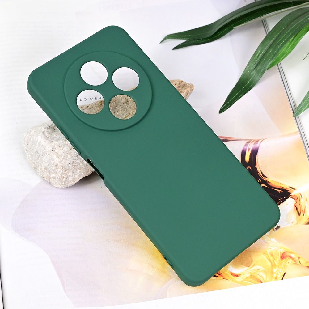 Maska za Xiaomi Redmi 14C — Teracell Soft Velvet, tamno zelena