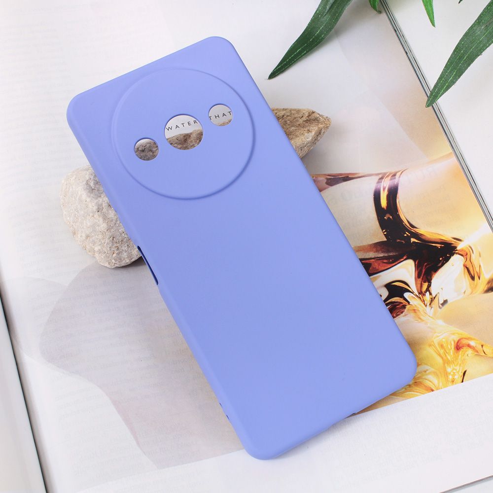 Maska za Xiaomi Redmi A3 — Teracell Soft Velvet, ljubicasta