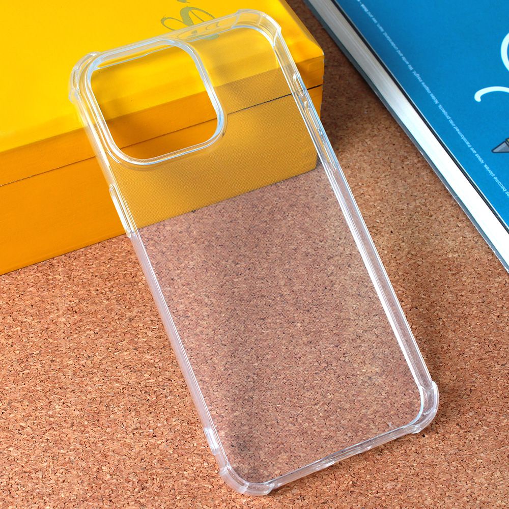 Maska za Apple iPhone 15 Pro Max — Transparent Ice Cube