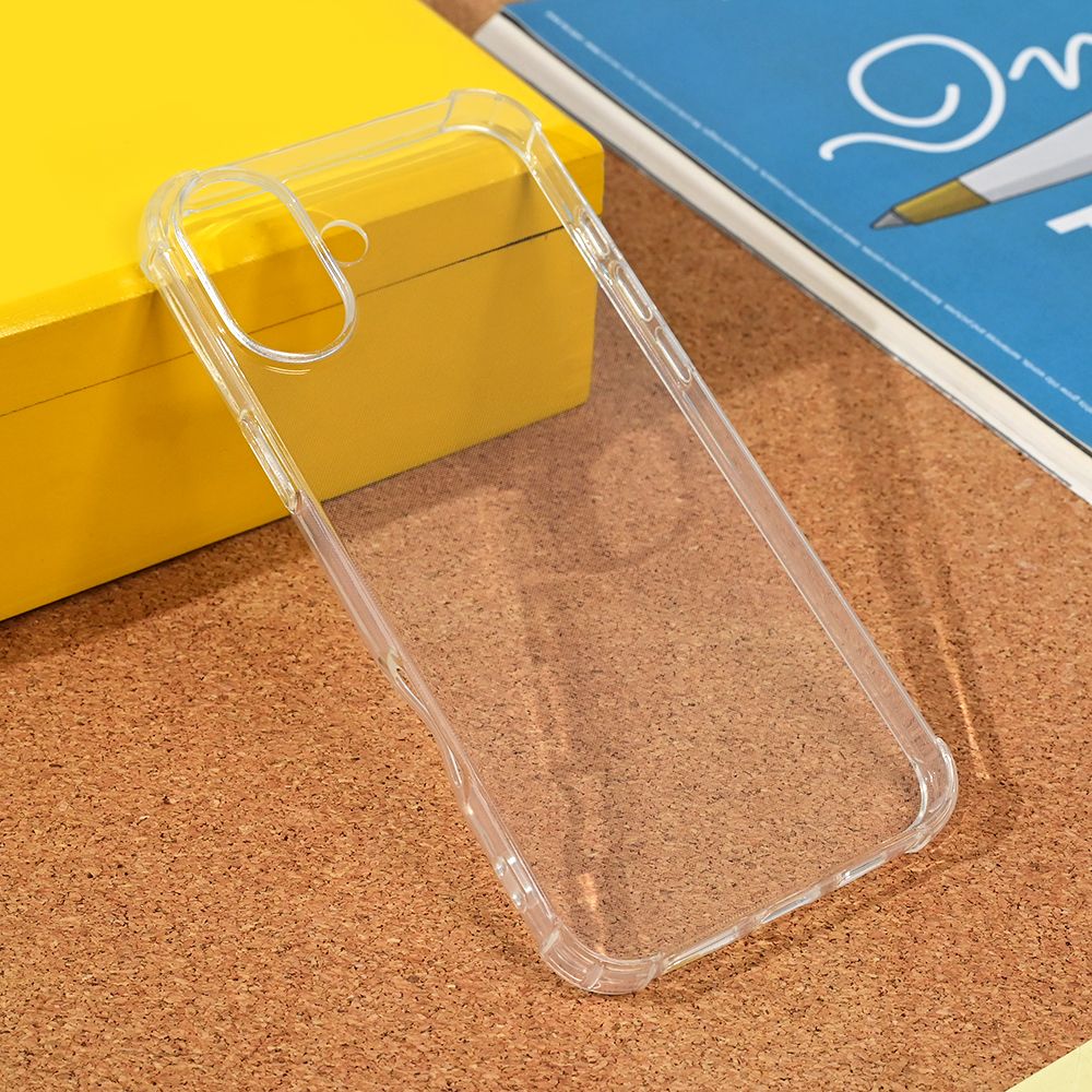 Maska za Apple iPhone 16 Plus — Transparent Ice Cube
