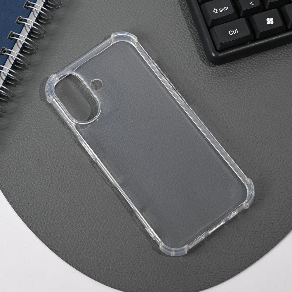 Maska za Apple iPhone 17 — Transparent Ice Cube