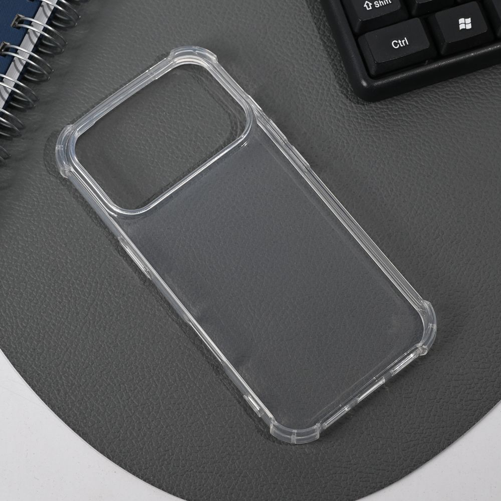 Maska za Apple iPhone 17 Pro — Transparent Ice Cube
