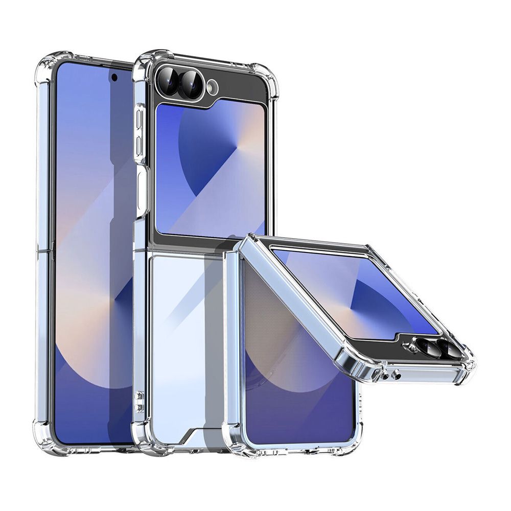 Maska za Samsung Galaxy Z Flip 7 FE — Transparent Ice Cube