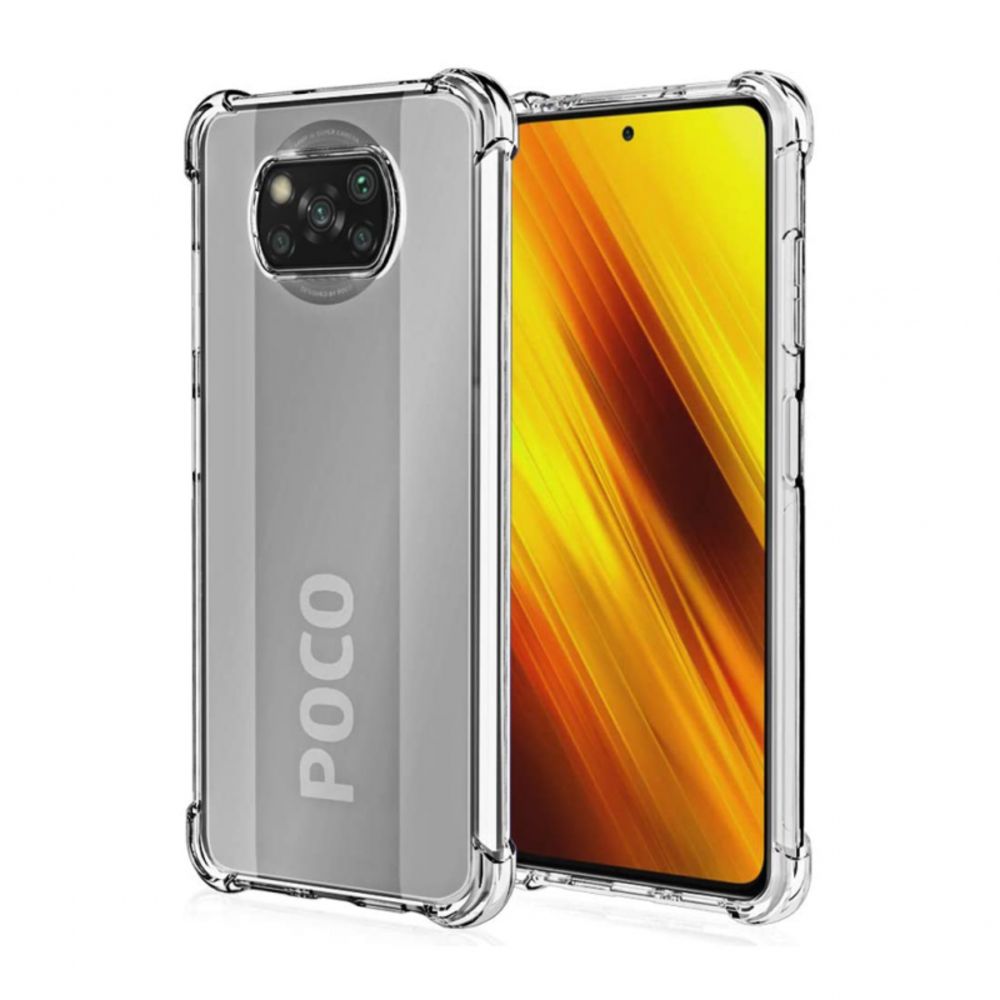 Maska za Xiaomi Poco X3 NFC — Transparent Ice Cube