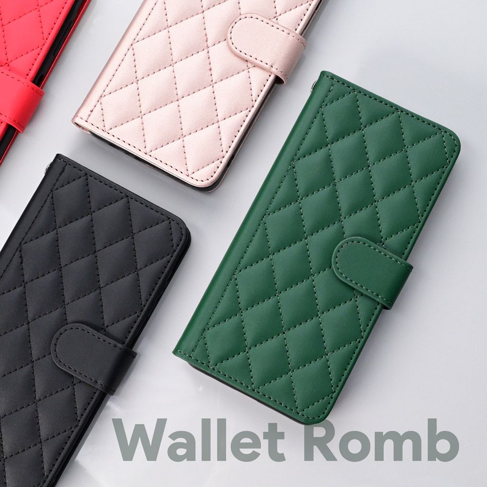 Maska za Honor X6b — Wallet Romb, zelena