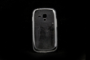 Maska za Samsung Galaxy S Duos — TPU 0,3mm, white