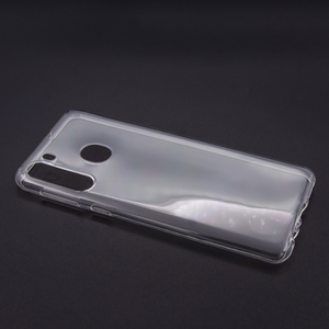 Maska za Samsung Galaxy A21 — TPU 0,3mm, white