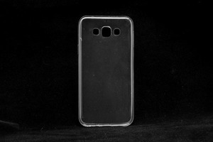 Maska za Samsung Galaxy E7 — TPU 0,3mm, white
