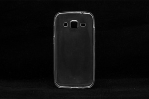 Maska za Samsung Galaxy Core Prime — TPU 0,3mm, white