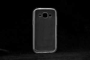 Maska za Samsung Galaxy J1 — TPU 0,3mm, white