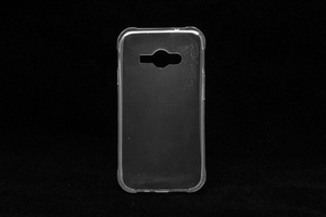 Maska za Samsung Galaxy J1 Ace — TPU 0,3mm, white