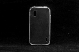 Maska — TPU 0,3mm Nexus 4 E960, white