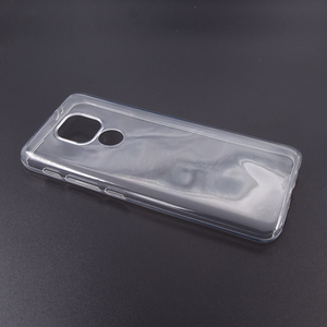 Maska za Motorola Moto E7 Plus — TPU 0,3mm, white