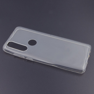 Maska za Motorola Moto One — TPU 0,3mm, white