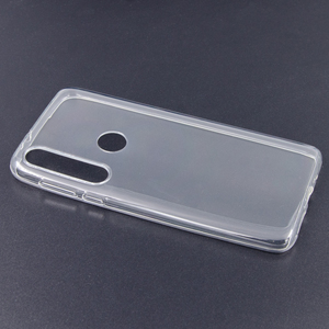 Maska za Motorola Moto One Macro — TPU 0,3mm, white