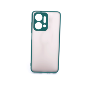 Maska za Honor X7a — TPU Border, zelena