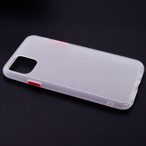 Maska za Apple iPhone 11 Pro Max — TPU Border, bela