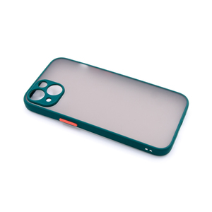 Maska za Apple iPhone 13 — TPU Border, zelena