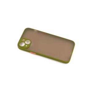 Maska za Apple iPhone 15 Plus — TPU Border, zelena