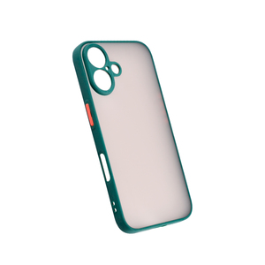 Maska za Apple iPhone 16 — TPU Border, zelena