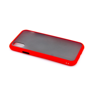 Maska za Apple iPhone XS — TPU Border, crvena