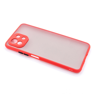 Maska za Xiaomi Mi 11 Lite 5G — TPU Border, crvena