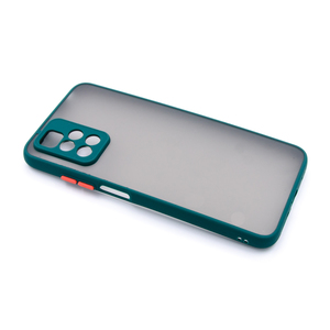 Maska za Xiaomi Redmi 10 — TPU Border, zelena