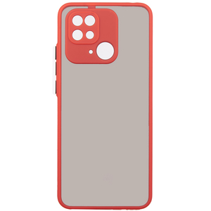 Maska za Xiaomi Redmi 10C — TPU Border, crvena