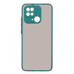 Maska za Xiaomi Redmi 10C — TPU Border, zelena