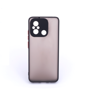 Maska za Xiaomi Redmi 12C — TPU Border, crna