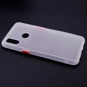 Maska za Samsung Galaxy A10s — TPU Border, bela