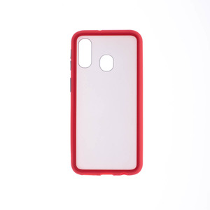 Maska za Samsung Galaxy A20s — TPU Border, crvena