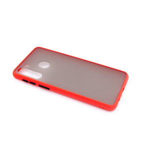 Maska za Samsung Galaxy A21 — TPU Border, crvena
