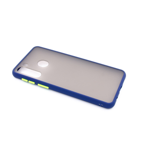 Maska za Samsung Galaxy A21 — TPU Border, plava