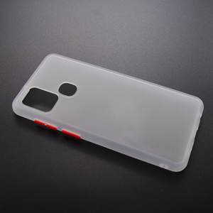 Maska za Samsung Galaxy A21s — TPU Border, bela