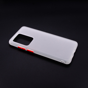 Maska za Samsung Galaxy S20 Ultra — TPU Border, bela