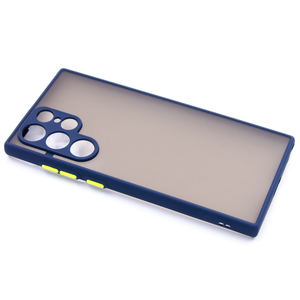 Maska za Samsung Galaxy S22 Ultra — TPU Border, plava