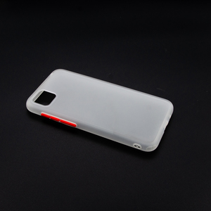 Maska za Honor 9S — TPU Border, bela