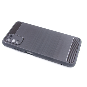 Maska za Samsung Galaxy A03s — TPU Brushed, black