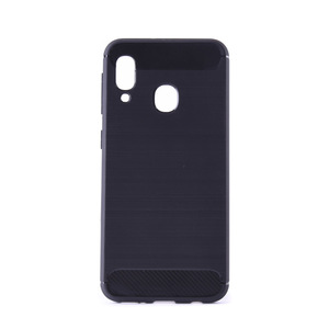 Maska za Samsung Galaxy A20e — TPU Brushed, black