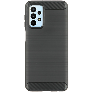 Maska za Samsung Galaxy A23 5G — TPU Brushed, black